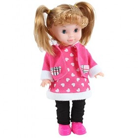 CLEMENT CLEMENTINE - Poupée - Jouet pour Enfant - 120628 - Modèle Aléatoire - Plastique - Dolls - Bébé - Mannequin - 29 cm x 