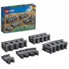 LEGO 60205 City Pack de Rails, Ensemble dAccessoires dExtension City Train