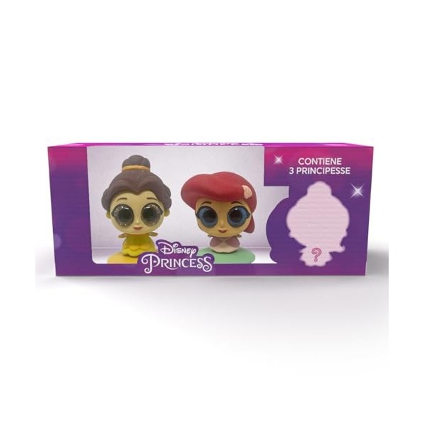 Sbabam- Disney Toys – Special Pack avec 3 Princesses : Bella, Ariel + Surprise, YOUDISTOY TI-03