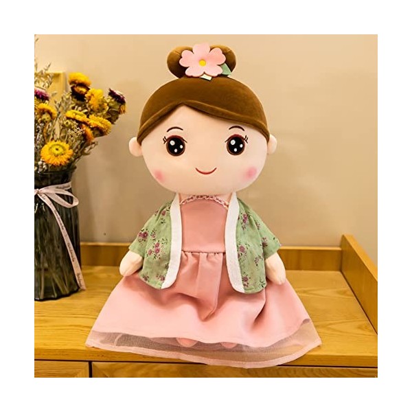 Peluche Chiffon Poupées Jouet Peluche Poupée Douce Fille Peluche Interactive Poupée de Cour Chinoise Bébé Première Poupée Ore