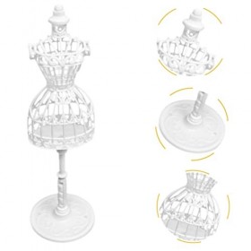 COHEALI 2 Pièces Simulation Cintre Maison De Poupée Accessoires Cintres Muraux pour Vêtements Cintres en Plastique Poupée Rob
