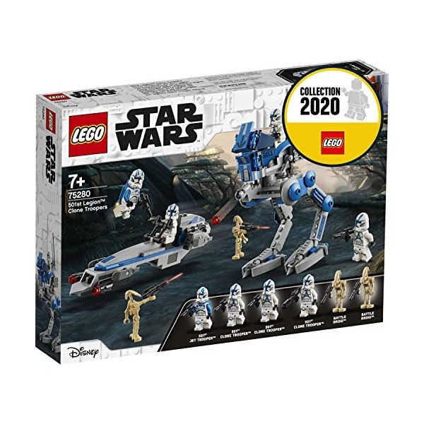 LEGO 75280 Star Wars TM Les Soldats Clones de la 501ème Légion