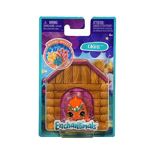 Enchantimals Wishing Waters Clown Poisson Cackle Figure - GLH45 ~ Clarita Clownfish Dolls Bestie