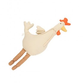 needlid Poupée de Poulet de Bande dessinée, poupée de Coq en Peluche Douce et Lavable Mignonne pour Adulte pour Les Enfants