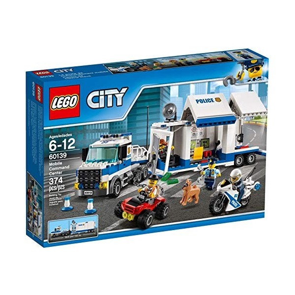 LEGO 60139 City Police Le Poste de Commandement Mobile