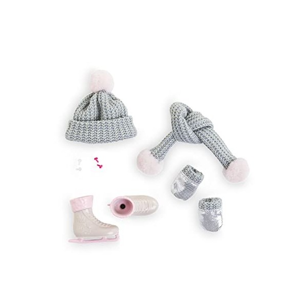 Corolle Girls - Ensemble Hiver, 6 Accessoires, pour poupée Mannequin, dès 4 Ans, 9000610080