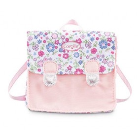 Corolle - Cartable Fleurs de Corolle, pour poupée Ma Corolle, dès 4 Ans, 9000212050
