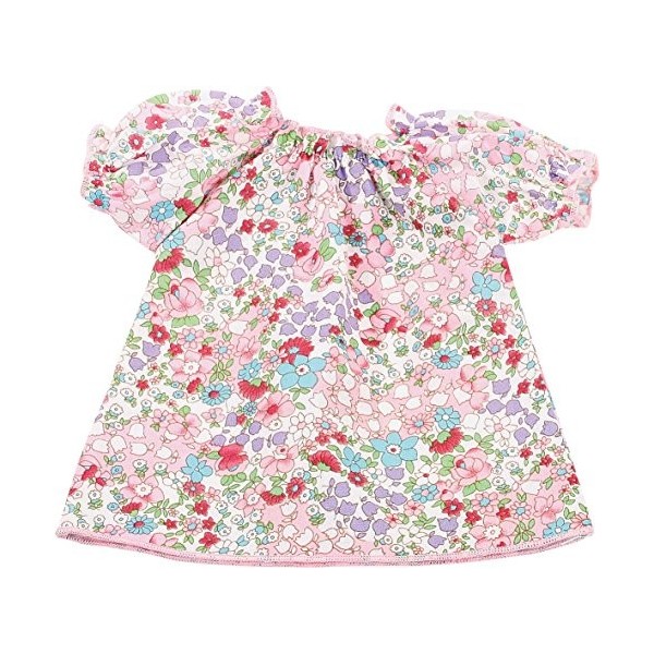 Götz 3402442 Chemise de Nuit Mille Fleur pour poupons - Vêtement pour poupée de T. S, adapté aux poupées de 30-33 cm