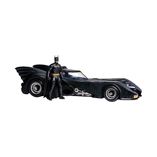 Lansay McFarlane Toys - Batman 1989 et sa Batmobile - Gold Label 