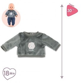 Corolle - Sweat Ourson, vêtement, pour Poupon 30 cm,dès 18 Mois, 9000110530