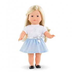 Corolle- Jupe de fête pour poupée Vêtement, 211340, Bleu