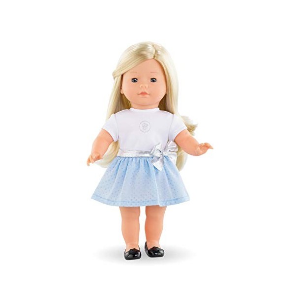 Corolle- Jupe de fête pour poupée Vêtement, 211340, Bleu