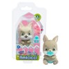 CICCIOBELLO Amicicci, Animal CicciPets avec Accessoires, Super Doux, Modèle Chat Gris, Jouet pour Enfants dès 3 Ans, GIOCHI P