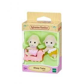 Sylvanian Families - Le Village - Les jumeaux Mouton - 5621 - Jumeaux et Bébés - Mini Poupées