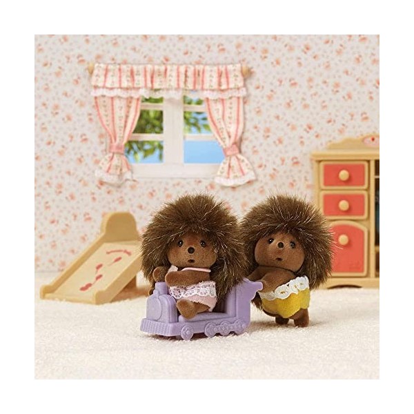 Sylvanian Families - 5424 - Coffre de Figurine Les jumeaux hérisson