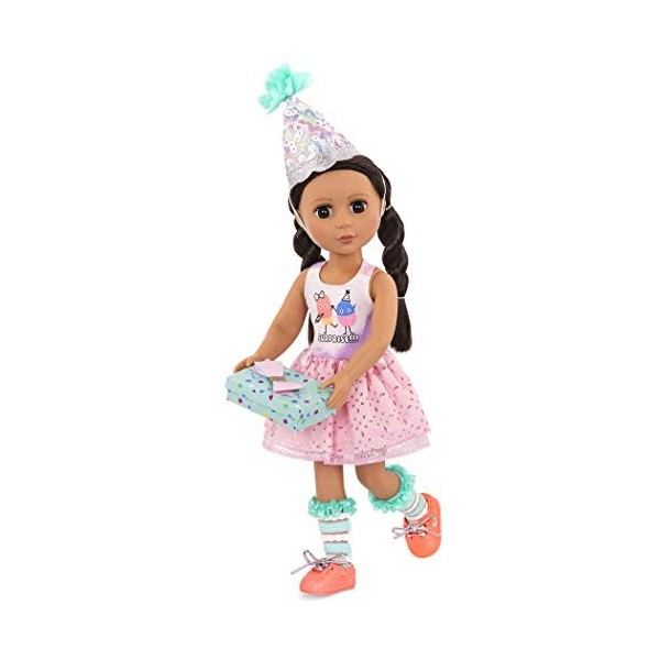 Glitter Girls GG50098Z Battat - What a Surprise - 14 Pouces Deluxe Fête danniversaire - Jouets Vêtements et Accessoires pour