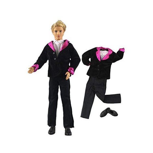 GIVBRO V05 Costume de prince pour poupée garçon Ken 27,9 cm