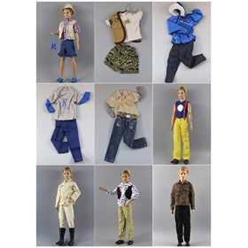 GIVBRO V03 Costume de prince pour poupée garçon Ken 27,9 cm