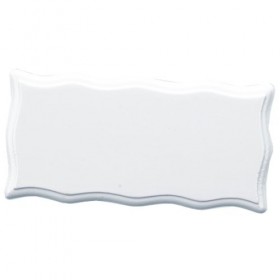 Nicfaky 1/12 Maison de Poupées Miniatures Table à Café en Bois Blanc