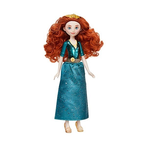 Disney Princesses, Poussière détoiles, poupée Ariel avec Jupe et Accessoires, Jouet pour Enfants, à partir de 3 Ans