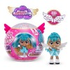 ITTY BITTY PRETTYS Poupée Capsule Angel High Glow Goals série 2 avec 10 Accessoires Surprises Sparkle Pop par ZURU