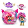 ITTY BITTY PRETTYS Poupée Capsule Angel High Glow Goals série 2 avec 10 Accessoires Surprises Sparkle Pop par ZURU