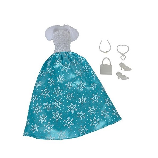 Simba Steffi Love Ice Princess 105723205 – Belle Robe de Princesse avec Accessoires pour Tous Les mannequins de 29 cm, sans p