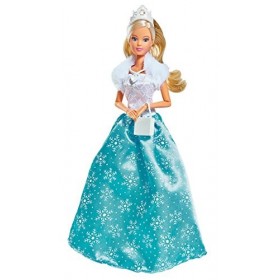 Simba Steffi Love Ice Princess 105723205 – Belle Robe de Princesse avec Accessoires pour Tous Les mannequins de 29 cm, sans p
