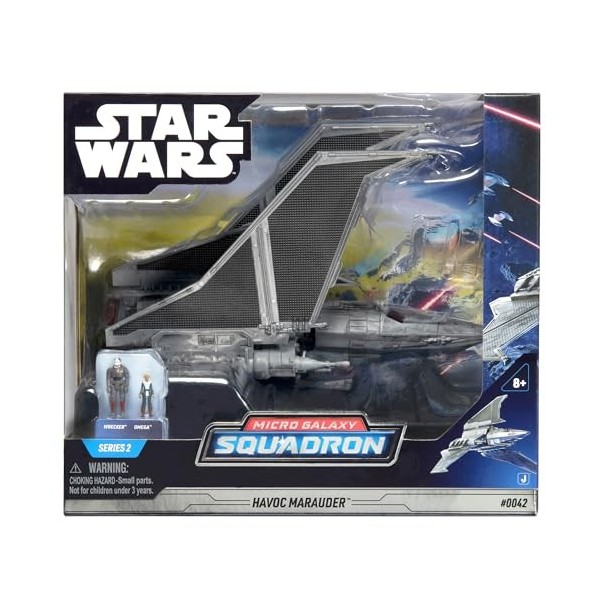 Bizak Star Wars Micro Galaxy Squadron MERODEADOR 62610044 Véhicule Deluxe 18 cm