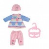 Baby Annabell Petite Robe 706541 - Accessoires pour poupées de 36 cm - Contient 1 haut, des leggings, 1 bonnet & 1 cintre - C