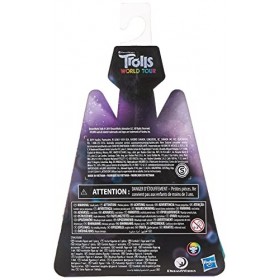 DreamWorks Trolls World Tour Movie Inspired Mermaid, Collectible Doll with Microphone Accessory