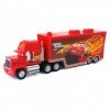 IOSCDH Lightning Mcqueen Camion Transporteur avec Rampe et Remorque Mini Mcqueen Transporteur Camion Peut Contenir Jusquà 1 