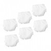 ibasenice Poupées Miniatures 6 Pièces Culottes De Poupée sous-Vêtements Miniatures pour Poupées Couches De Poupée Maillot De 