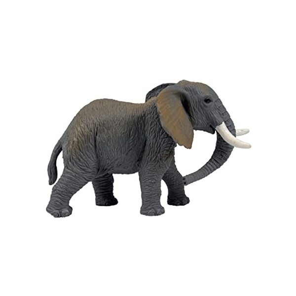 Mini réplique daventure danimal - Éléphant de Deluxebase - Petite figurine réaliste qui fait un jouet animal de safari idéa