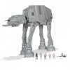 Bizak Star Wars Micro Galaxy Squadron at-at Véhicule dassaut 25 cm avec Accessoires et 5 Figurines 62610170 