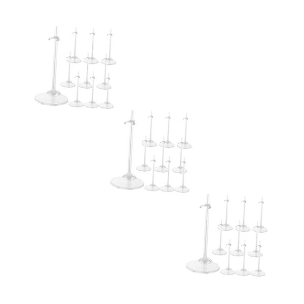 ibasenice 10 Pièces Stand De Poupée Supporter Poupées Fille Supports De Poignet De Poupée Figurines De Poupées Support Daffi