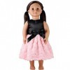 Hinleise Ensemble de vêtements de poupée pour poupée American Girl de 45,7 cm