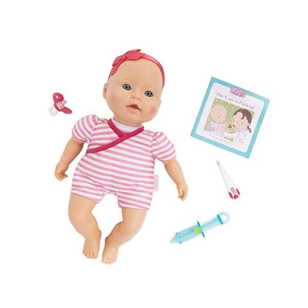 Baby Sweetheart – 12-inch Baby Doll – Soft Body – Check-Up Accessories – Pretend Play – Toys for Kids Ages 3 & Up – Medical T