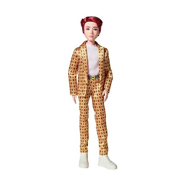 Bts X Mattel Poupée Jungkook, à L’effigie du Membre du Groupe de K-pop, Figurine à Collectionner, Gkc87