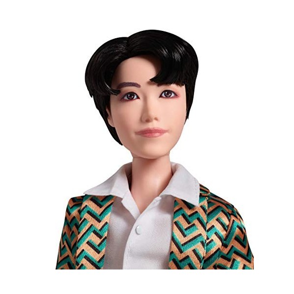 Bts X Mattel Poupée J-hope, à L’effigie du Membre du Groupe de K-pop, Figurine à Collectionner, Gkc91