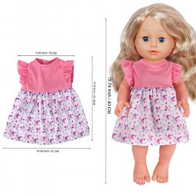 Diealles Shine Vêtements de Poupée pour New Born Baby Poupée, Vetement Poupee 35-43 cm - Style 12