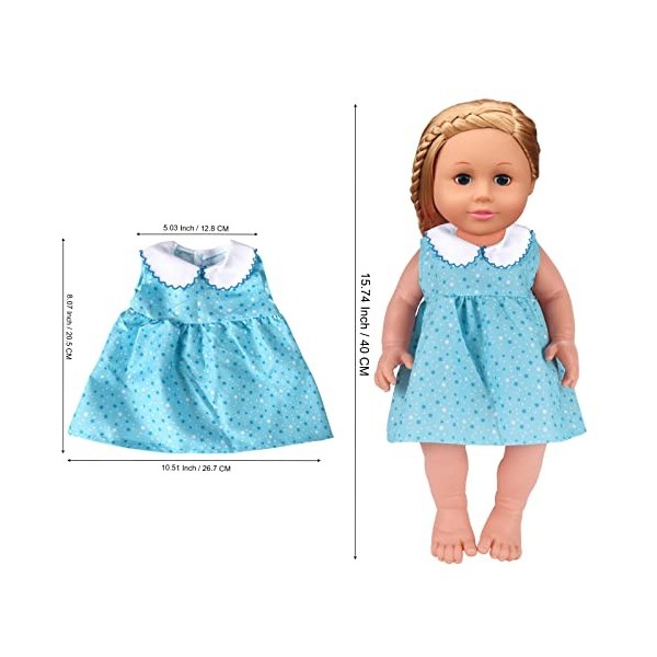 Diealles Shine Vêtements de Poupée pour New Born Baby Poupée, Vetement Poupee 35-43 cm - Style 11
