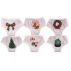 Uteruik Le sous-vêtement de la poupée pour Les vêtements de poupée American Girl de 18 Pouces, modèle de Noël, 6pcs neiku-A 