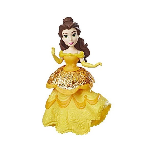 Disney Princesses – Poupee Princesse Disney Mini Poupee Royal Clips Belle - 8 cm