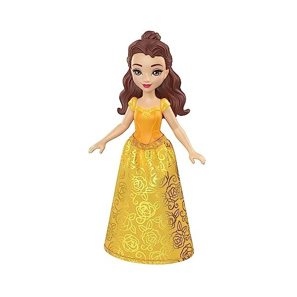 Disney Princesses - MTHLW78 - Poupée articulée 9 cm - Personnage Belle