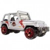 Hot Wheels id voiture Jeep Jurassic Park avec puce NFC intégrée, identification unique, échelle 1/64, jouet pour enfant, 8 an