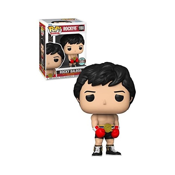 FUNKO POP! SPECIALTY SERIES MOVIES: Rocky 45th- Rocky w/Gold Belt