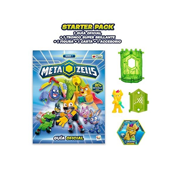 METAZELLS IMC TOYS Starter Pack S1, 1 poupée Surprise à Collectionner Comprenant 1 Magazine, 1 Coffre spécial, 1 Accessoire c