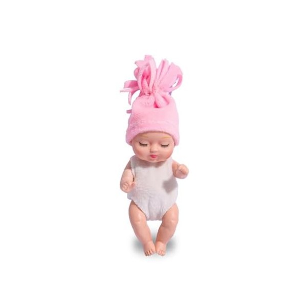 4 Pouces Poupées Mini Reborn-bébé Endormi Poupées Minuscules Paume-poupées Avec Des Vêtements Petites Poupées Bébé Jouet Cade