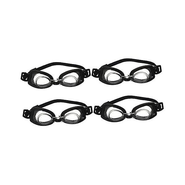 Toyvian 4 Pièces Mini Lunettes De Bébé Lunettes De Natation Jouets De Natation Mini Lunettes De Poupée Lunettes De Natation P